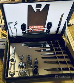 Set coltelli Inox Bonomi in acciaio inox - Nuovo