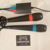 2x Microfoni Singstar Ufficiali PS2