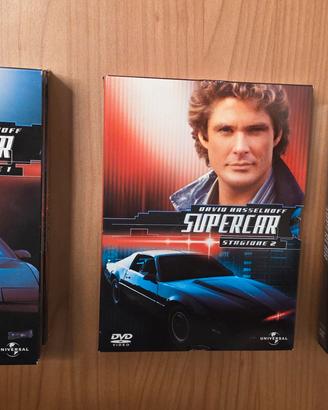 Cofanetti DVD Supercar Knightrider stagione 1,2,3