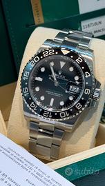 Rolex GMT NOS PELLICOLE 116710LN 2018 Ceramica