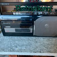 Radio stereo cassette vintage Sony
