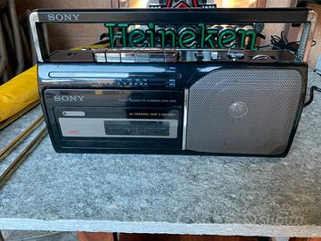 Radio stereo cassette vintage Sony