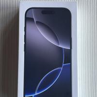iPhone  16 Pro 128gb Nero NUOVO DA ATTIVARE