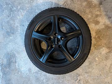 Cerchi in Lega Ronal R56 16" Nero Opaco - Gommati