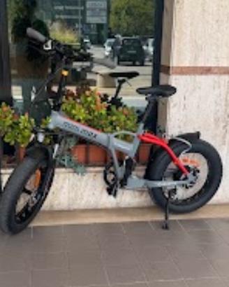 Bici elettrica pieghevole Argento Mini Max