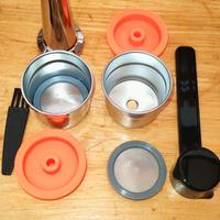 Illy IperEspresso X7.1 o Y5 cialde riutilizzabili.