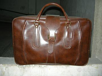 Valigia da viaggio Pelle Vintage anni 60