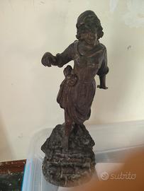statuetta in bronzo