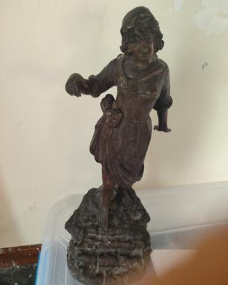 statuetta in bronzo