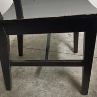 6 sedie Ikea in legno