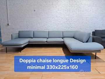 Divano doppia chiuse longue COME NUOVO  Design
