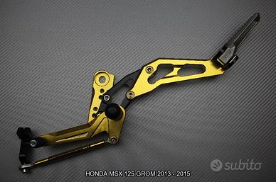 Pedane arretrate HONDA MSX GROM 125 2013 - 2015