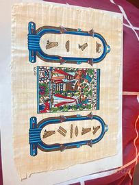 papiro egiziano- idea  Natalizia