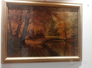 il silenzio nel bosco riproduzione artistica