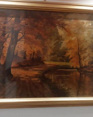 il silenzio nel bosco riproduzione artistica