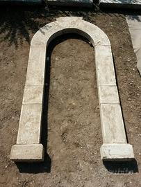 Portale antico in pietra massello per portoncino