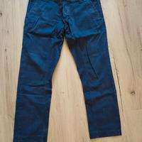 Pantaloni Siviglia uomo blu taglia 36 (50)