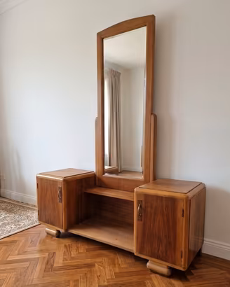Consolle Vintage Mid-Century Italiana, anni '50 
