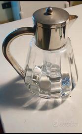 Caraffa in Silver Plated e Vetro