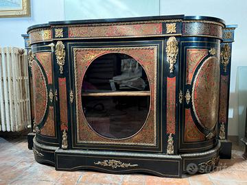 Credenza Napoleone III Boulle originale ’800