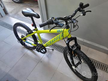 BICI DA 20 PER BAMBINO 6/10 ANNI