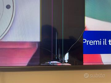 Tv 55’ schermo rotto