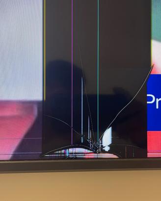Tv 55’ schermo rotto