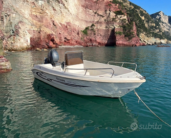 Marino Atom 450 + Yamaha 40cv (4 cil) + Carrello