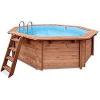 Piscina in legno fuori terra JARDIN 434 - Come nuo