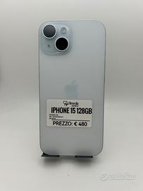 iPhone 15 128GB blu usato garanzia 