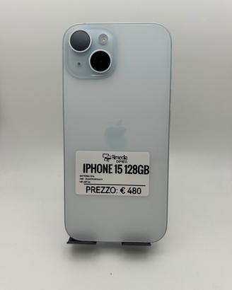 iPhone 15 128GB blu usato garanzia 