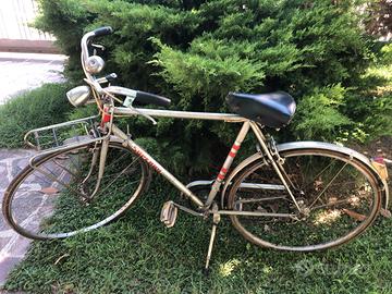 Bicicletta con la canna vintage