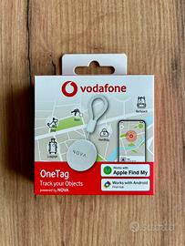 Vodafone OneTag tracker bianco localizzatore