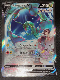 CARTA POKEMON RAYQUAZA V Alternative Art 194/203 E