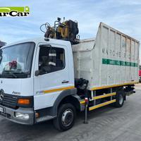 Mercedes atego 715 gru caricatore ragno Ribatabile