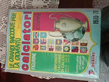 ALBUM PANINI CALCIATORI 1970-1971 COMPLETO EDICOLA