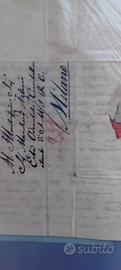 3 manoscritti  originale di milano 1800