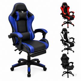 Sedia Gaming NUOVA da Stock - Aperta e Richiusa