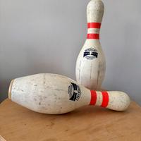 Birilli da bowling vintage originali – complemento