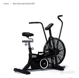 Bike Spinning Airbike ZRO professionale