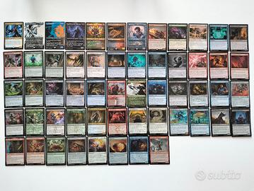 Lotto carte Magic italiane 60+ FOIL, rare, ecc
