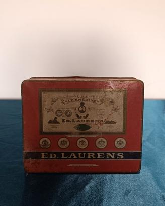 Vecchia scatola in latta Ed. Laurens