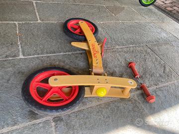 Prima bici bimbo senza pedali