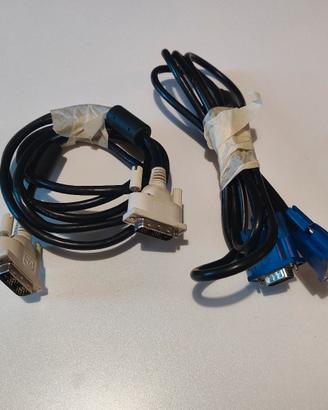 Cavo DVI e Cavo VGA
