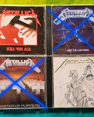Metallica: 2 cd musicali