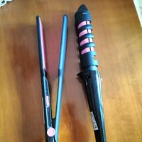 Piastra e arricciacapelli