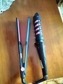 Piastra e arricciacapelli