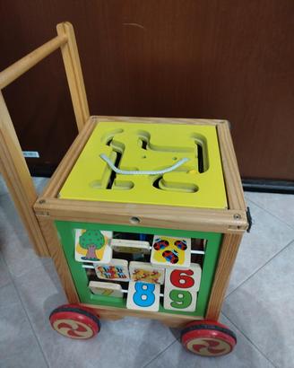 deambulatore in legno 