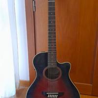 Chitarra Yamaha elettroacustica 12 corde, APX-4