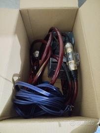 impianto audio stereo completo di tutto pronto 